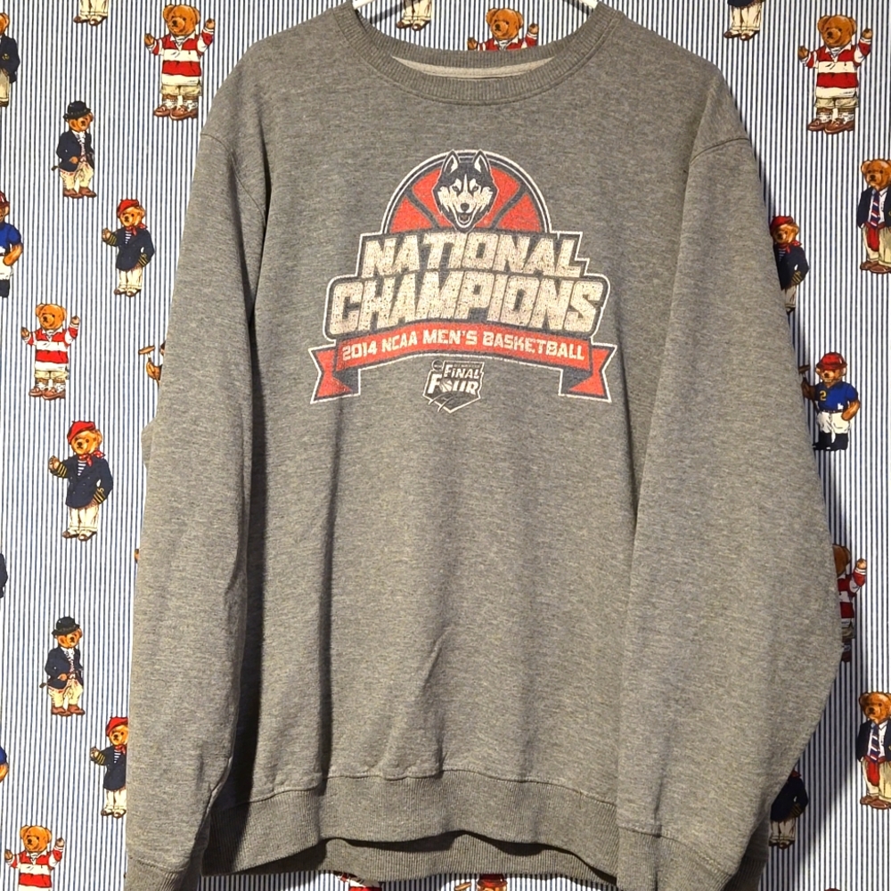 UConn Huskies 2014 NCAA Men's Basketball National Champs March Madness 2XL